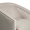 Flash Furniture Dean Club Style Commercial Barrel Accent Armchair Metal Base, Cream Fabric Upholstery BS-AC22-064-CRM-GG - alternate 5